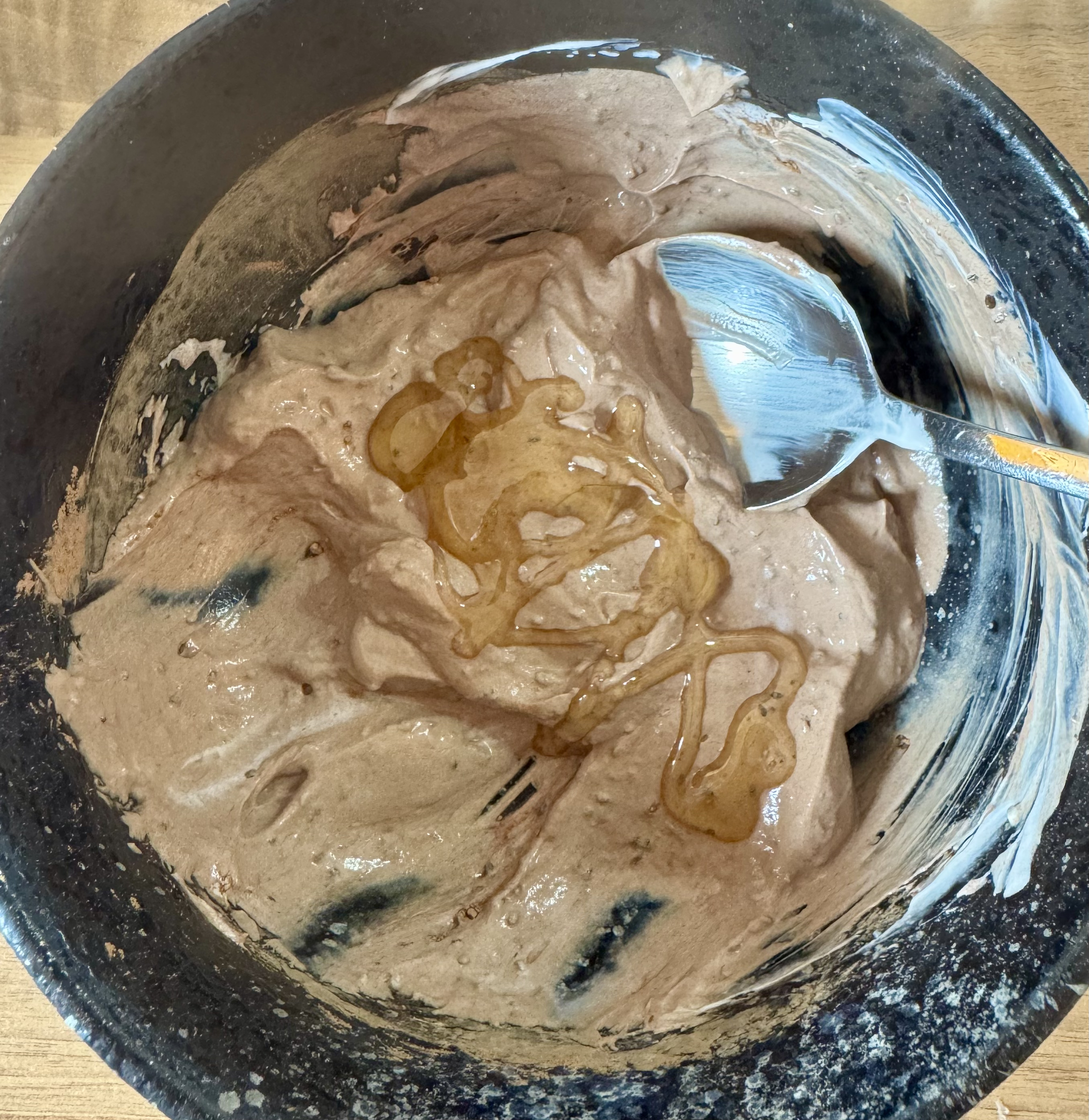 Greek Yoghurt, Raw Cacao, Chia and Honey